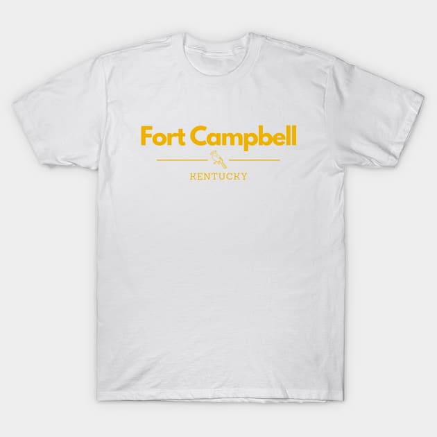 Fort Campbell, Kentucky // Dear Military Spouse T-Shirt by Dear Military Spouse 